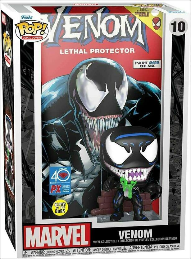 Pop! Comic Covers (Marvel) figure 10 Venom (Venom: Lethal Protector #1, Dec. 1992) 