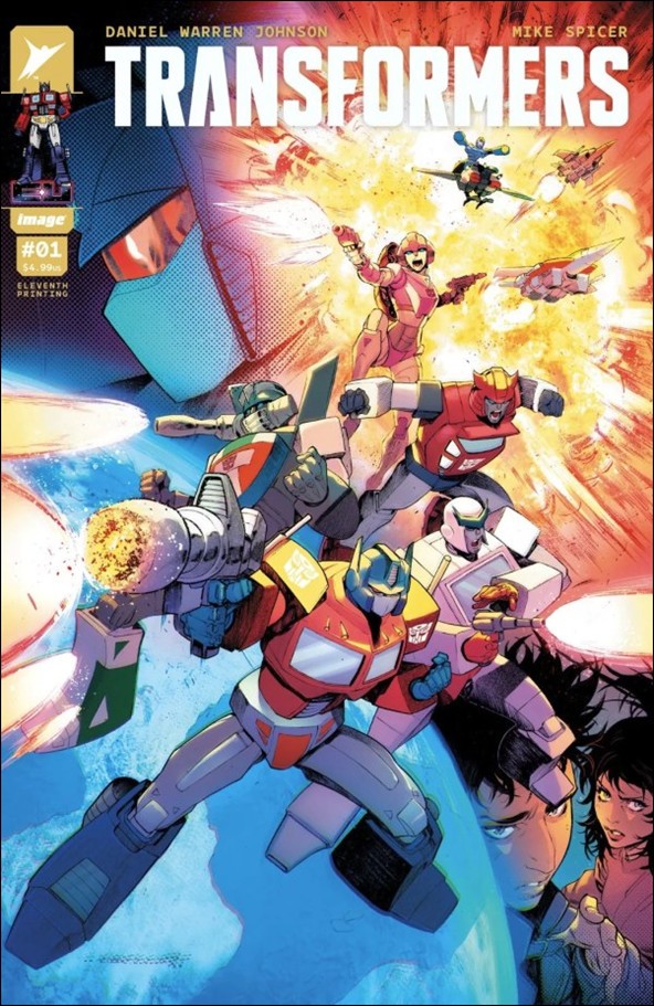 Transformers (2023) issue 1-ZZJ Iban Coello Cover (Eleventh Printing)