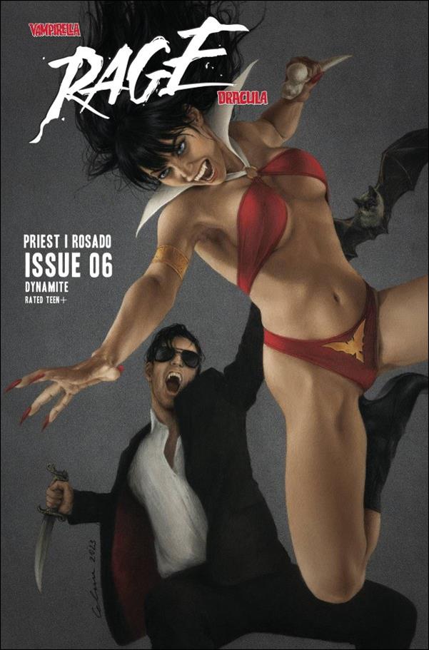 Vampirella / Dracula: Rage issue 6-B Celina Cover