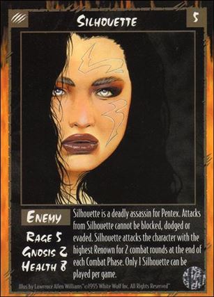 Rage Limited (Base Set) card 239 Silhouette 