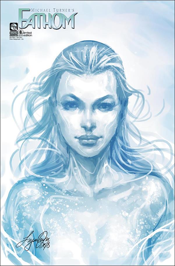 Michael Turner's Fathom (2018) issue 8-C Siya Oum 1:12 Cover