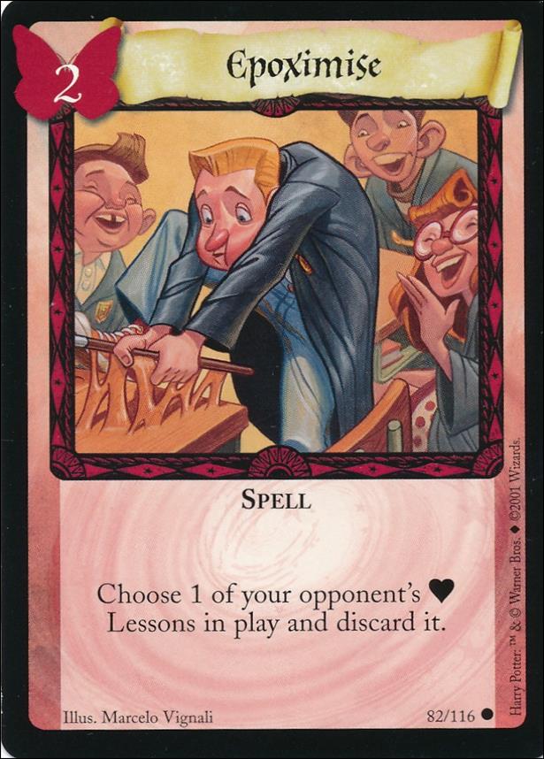 Harry Potter (Base Set) card 82 Epoximise