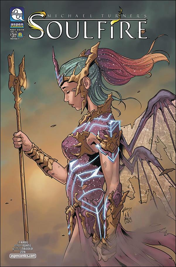 Michael Turner's Soulfire (2019) issue 6-B Marco Renna Cover