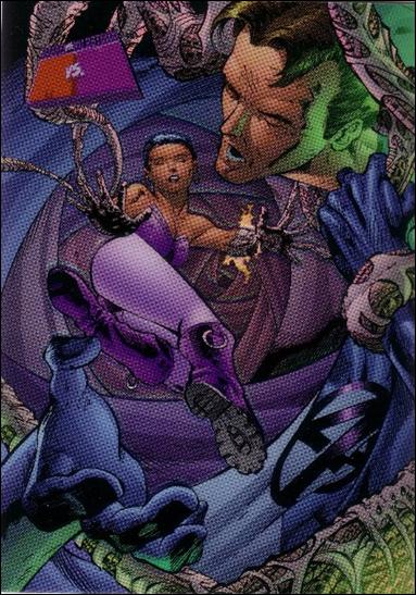 Marvel vs WildStorm (Chromium Refractor Parallel Base Set) card 11 Ivana vs. Mr. Fantastic