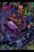 Marvel vs WildStorm (Chromium Refractor Parallel Base Set) card 11 Ivana vs. Mr. Fantastic