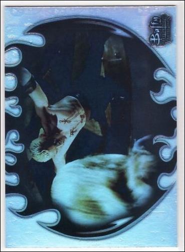 Buffy the Vampire Slayer: Connections (Parallel Foil Base Set) card BC-27 Spike + The First: Evil Connection