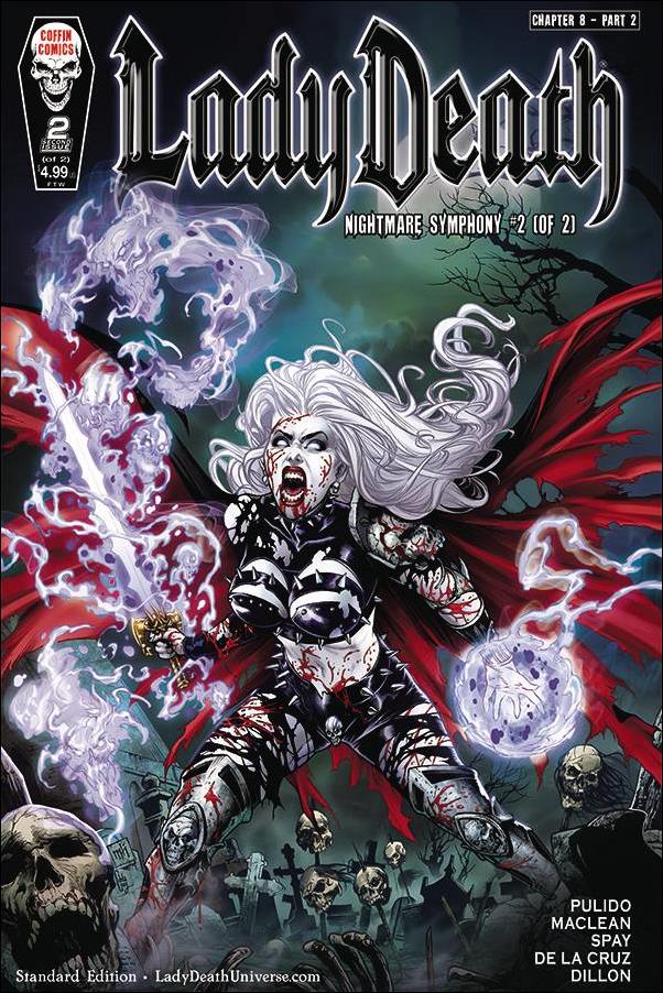 Lady Death: Nightmare Symphony (2019) issue 2 Mike Krome Cover