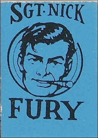 Marvel Mini-Books: Sgt. Nick Fury issue nn Blue Cover