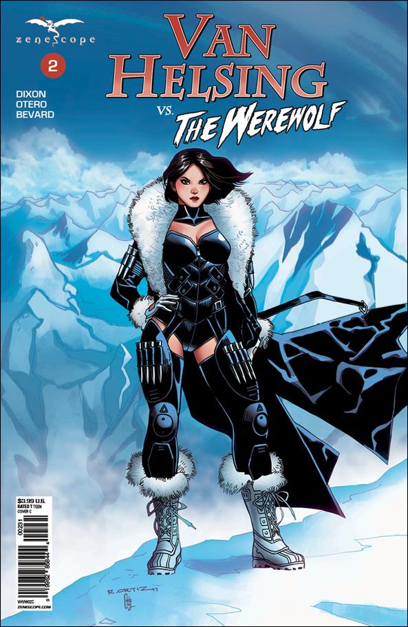 Van Helsing vs the Werewolf issue 2-C Richard Ortiz Cover