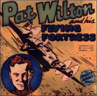 Mighty Midget Comics - Pat Wilton and his Flying Fortress issue nn