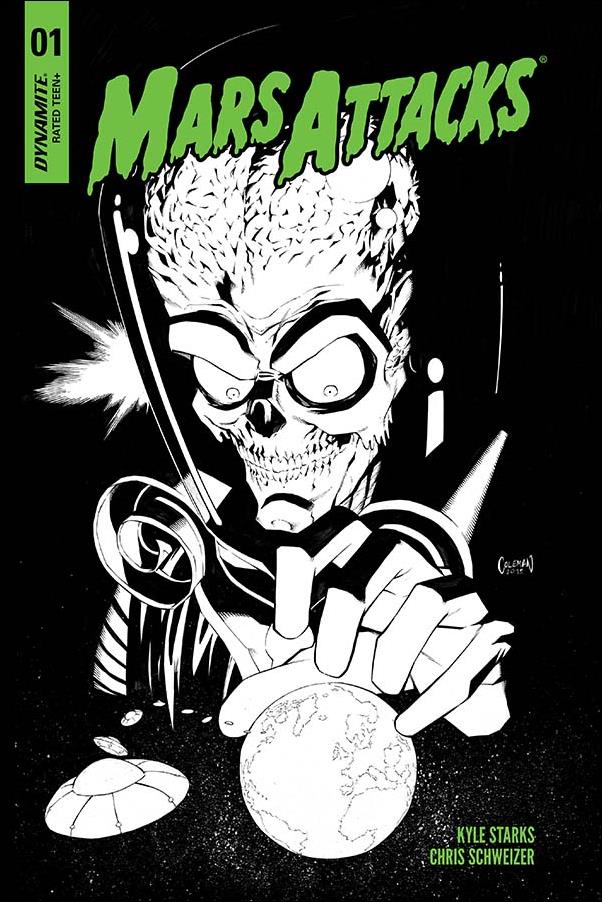 Mars Attacks (2018) issue 1-I Ruairi Coleman 1:30 Cover