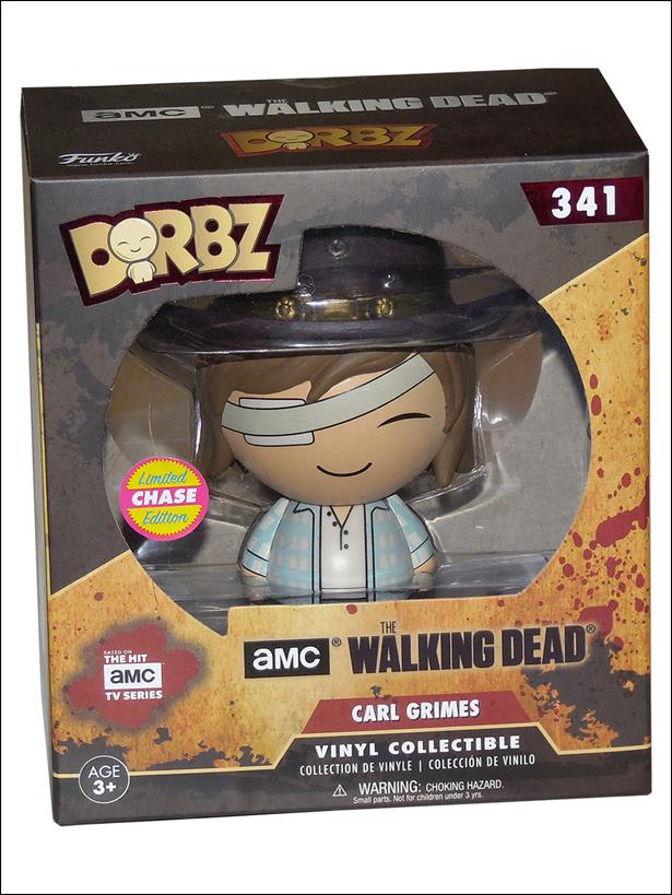 Dorbz figure 341-B Carl Grimes (Eye Bandage)