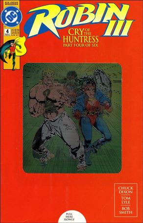 Robin III: Cry of the Huntress issue 4-C Unbagged Moving Cover