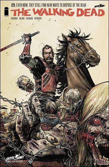 Walking Dead (2003) issue 129-B Matthew Roberts SDCC Connecting Cover
