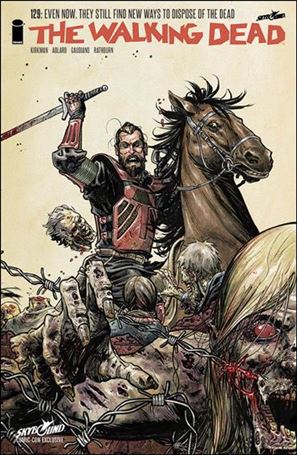Walking Dead (2003) issue 129-B Matthew Roberts SDCC Connecting Cover