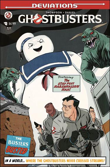 Ghostbusters: Deviations  issue nn-B Dan Schoening Subscription Cover