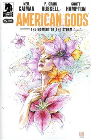 American Gods: The Moment of the Storm issue 5-B David Mack Cover