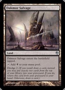 Magic the Gathering: Duel Decks: Izzet vs. Golgari (Base Set) card 79 Dakmor Salvage