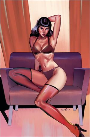 Bettie Page: The Alien Agenda issue 3-I Celor 1:7 Virgin Cover