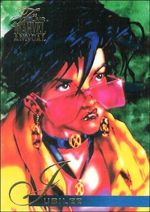 Marvel Annual Flair '95 (Base Set) card 13 Jubilee