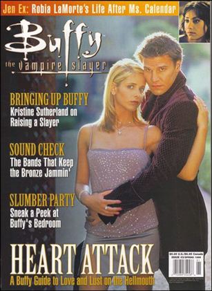 Buffy the Vampire Slayer Official Magazine issue 3 Buffy & Angel Cover
