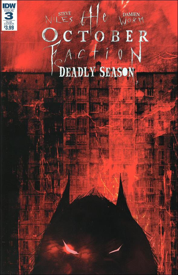 October Faction: Deadly Season issue 3-B Subscription Cover