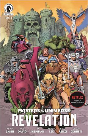 Masters of the Universe: Revelation issue 4-B Arthur Adams Cover