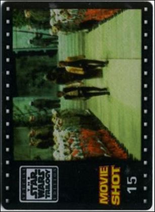 Star Wars Trilogy Special Edition Movie Shot Cels UK (Promo) card 15