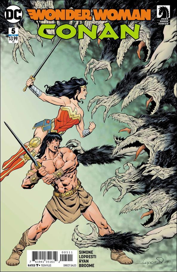 Wonder Woman/Conan issue 5 Aaron Lopresti Cover