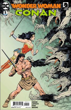 Wonder Woman/Conan issue 5 Aaron Lopresti Cover