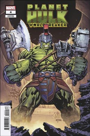 Planet Hulk: Worldbreaker issue 4-B Ken Lashley Cover