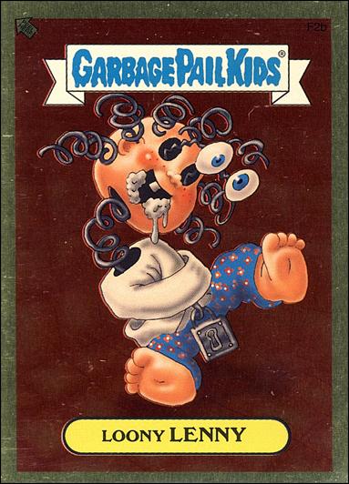 Garbage Pail Kids All-New Series 2 (Foil Sticker Subset)  card F2b Looney Lenny