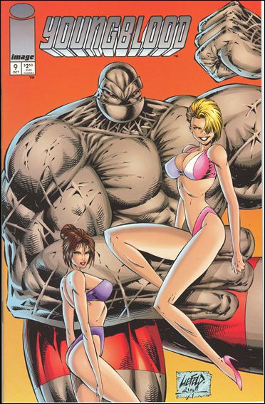 Youngblood (1992)  issue 9-B Rob Liefeld Cover