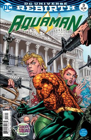Aquaman (2016) issue 3 Brad Walker Cover