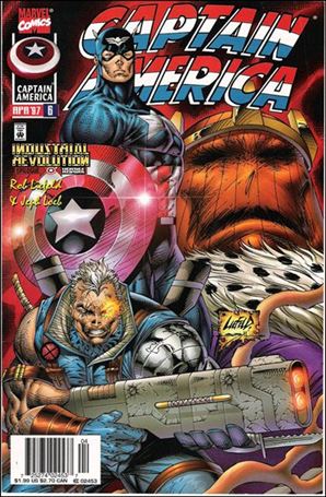 Captain America (1996) issue 6-B Newsstand Edition / Price Variant