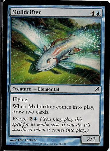 Magic the Gathering: Lorwyn (Base Set) card 76 Mulldrifter