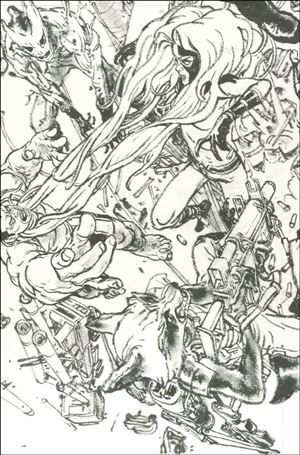 Civil War II issue 4-C Kim Jung Gi Connecting Cover