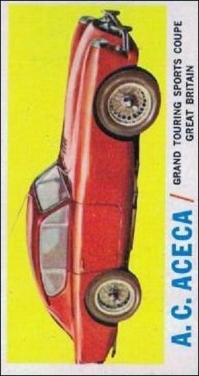 Sports Cars (1961) (Base Set) card 4  A.C. Aceca Grand Touring Sports Coupe