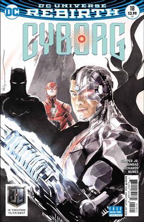 Cyborg (2016) issue 18-B Dustin Nguyen Cover