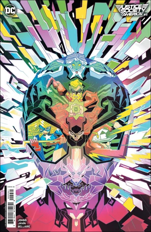 Justice Society of America (2022) issue 9-C Damion Scott 1:25 Cardstock Cover
