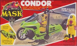 M.A.S.K.  (Vehicle and Figure Sets) figure 5 Condor (w/ Brad Turner)