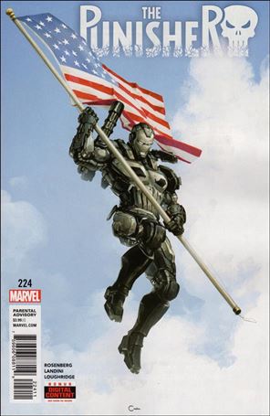Punisher (1987) issue 224 Clayton Crain Cover