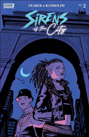 Sirens of the City issue 2-B Cliff Chiang Cover