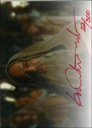 Army of Darkness (Autograph Subset) card 2-B Ian Abercrombie (Card #35) Red Ink 1/300