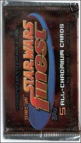 Star Wars Finest card 2-B Sealed Pack - Red