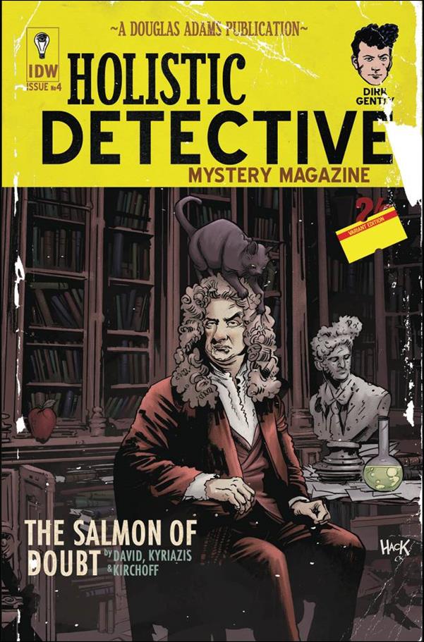 Dirk Gently's Holistic Detective Agency: The Salmon of Doubt issue 4-C Robert Hack 1:10 Cover