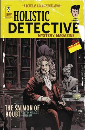 Dirk Gently's Holistic Detective Agency: The Salmon of Doubt issue 4-C Robert Hack 1:10 Cover