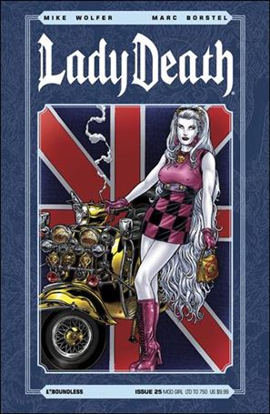 Lady Death (2010) issue 25-GG Mod Girl Cover 1/750