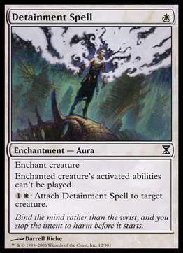 Magic the Gathering: Time Spiral (Base Set) card 12 Detainment Spell
