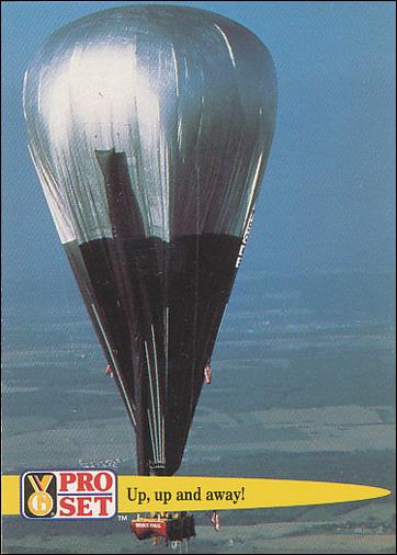 Guinness World Records (Base Set) card 33 Up, up and away!